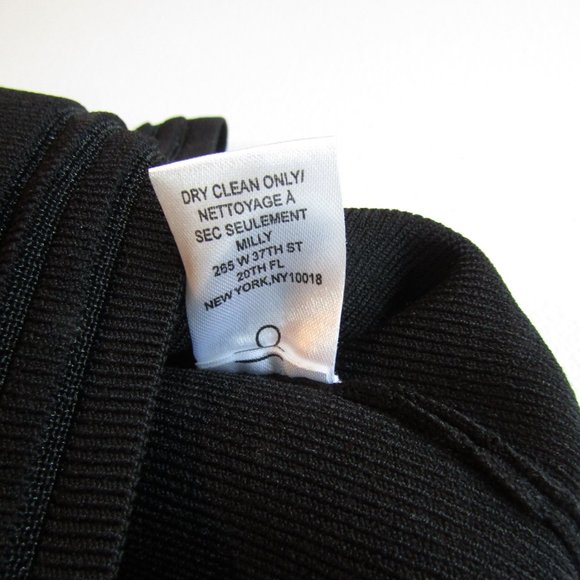 Milly Transparent Stripe Dress Size Petite - Picture 11 of 13